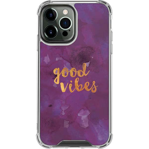 Good Vibes iPhone 13 Pro Max Clear Case